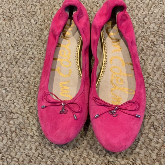 Sam Edelman Shoes - Sam Edelman Pink Ballet Flats - CLASSIC Sam Edelman Shoes - Sam Edelman Pink Ballet Flats - CLASSIC